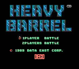 Heavy Barrel screenshot 4 for NES
